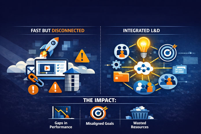 Disconnected vs integrated learning comparison